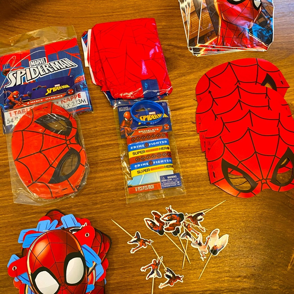 Spider-Man Birthday Decorations